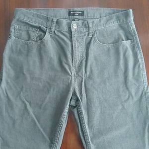 Banana Republic Men's Gray Corduroy Pants